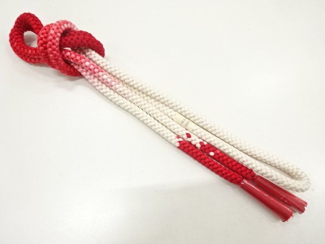 未使用品　正絹　手組帯締め